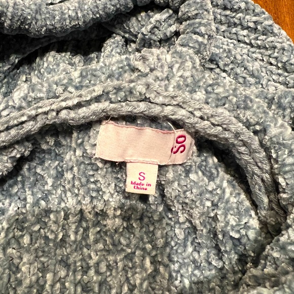 Blue hooded sweater - Picture 3 of 3